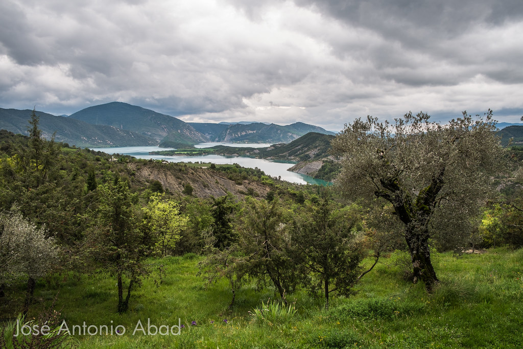 Las lluvias en Sobrarbe meridional